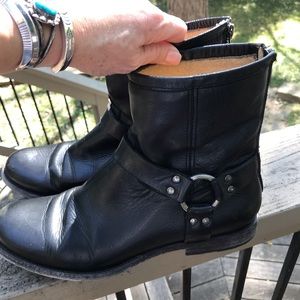Frye Phillip Harness Short Boots